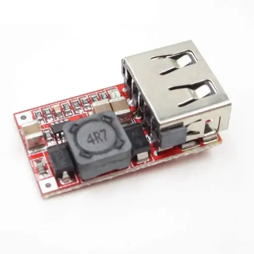 6–20 V, 12 V/20 V vers 5 V 3 A, Module abaisseur DC‑DC (Buck), module chargeur USB