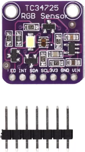 CJMCU34725 TCS34725, Module de Reconnaissance de capteur de Couleur de lumière RGB