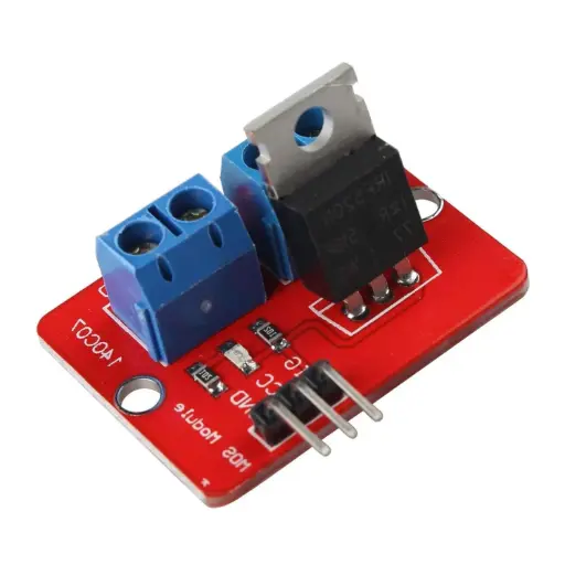 IRF520, 0–24V 5A, Module pilote MOSFET pour Arduino, Raspberry Pi et ARM MCU