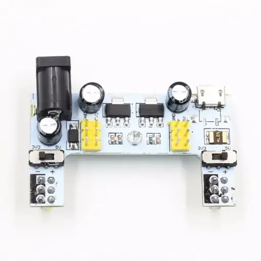 MB102, DC 7‑12 V, Alimentation pour breadboard avec interface Mini USB