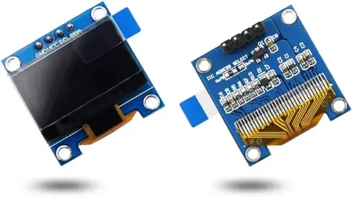 0,96'' I2C/IIC 12864 (128×64 pixels), Écran OLED/LCD, module carte shield à 4 broches, compatible Arduino et Raspberry P