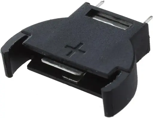Noir Plastique CR2032 Button Batterie au Supports de Batterie