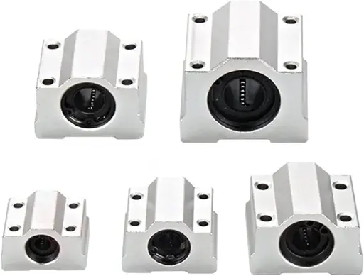 Palier linéaire à billes avec boîtier SC6UU / SC8UU / SC10UU / SC12UU pour imprimante 3D – Chariot de guidage à roulement à billes