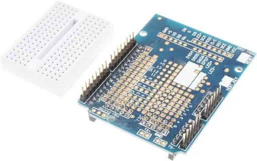 Shield de Prototypage ProtoShield pour Arduino UNO R3 avec Mini Breadboard SYB-170