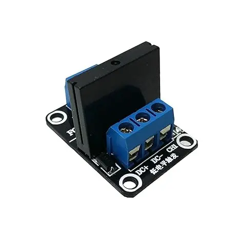 1CH 5 V CC 250 V/2A Module relais à semi-conducteurs SSR haute tension, commande avec fusible résistif