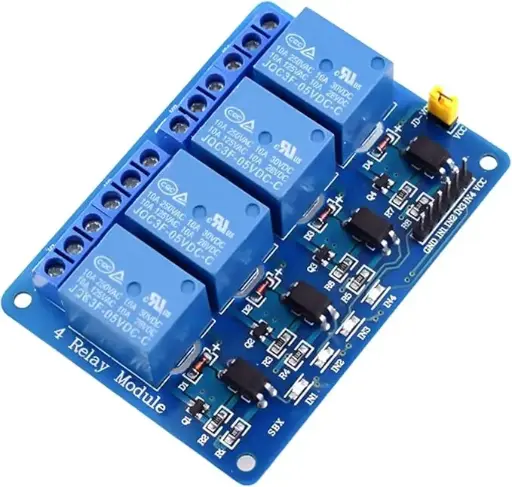 4CH DC 5V 230V Module relais