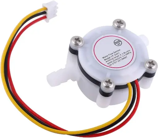 Capteur de Débit D'eau ,Débitmètre Stable à Effet Hall Yf s401 Plastique 50% ± 10% Convient pour le Refroidisseur D'eau ,Machine à Café et Filtre à eau , Capteur de niveau de liquide