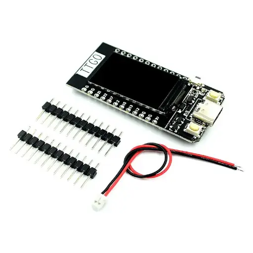 Carte de développement TTGO T-Display ESP32 – Module WiFi + Bluetooth BLE avec écran LCD 1,14"