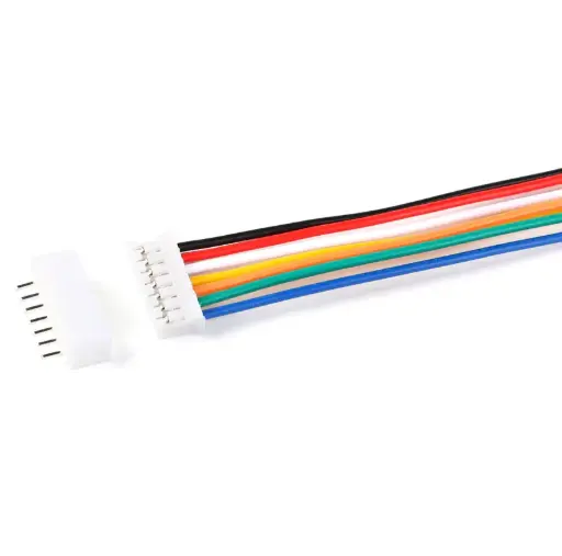 Connecteur JST XH 7P 2,54 24AWG 15 cm M-F