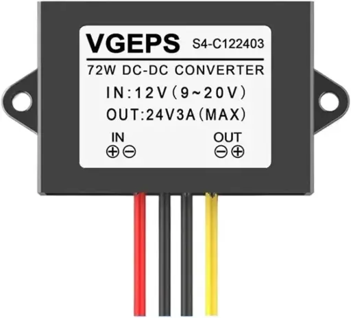 DC-DC 12V vers 24V, Convertisseur élévateur, Module d’alimentation, Régulateur automobile
