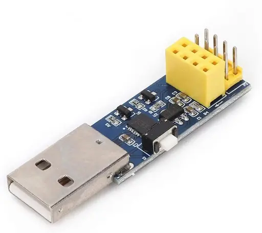 ESP8266 ESP-01 adaptateur de Module USB WiFi semi-conducteur émetteur-récepteur sans fil série Microcontrôleur de Communication sans fil