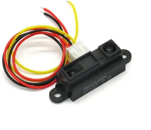 GP2Y0A02YK0F, 10–80 cm, Capteur de distance infrarouge analogique
