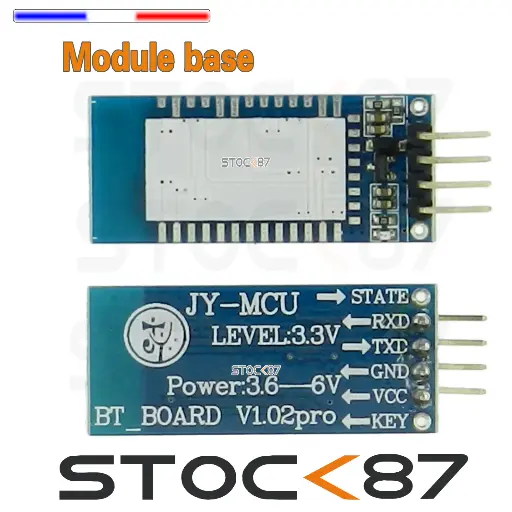 Module Bluetooth HC-06 / HC-05 – Émetteur-Récepteur ou Module de Base