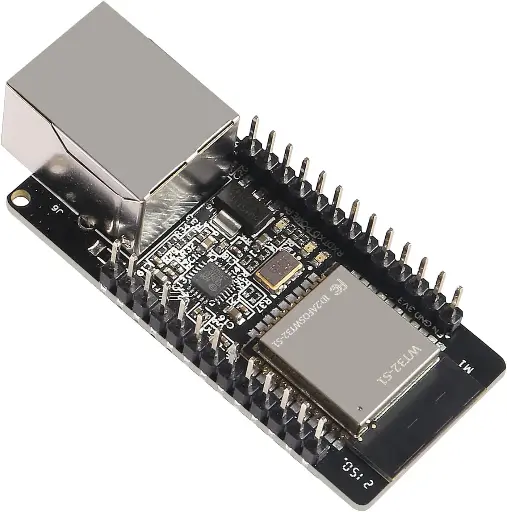 Module MCU WT32-ETH01 intégré : Convertisseur port série vers Ethernet et série vers WiFi & Bluetooth