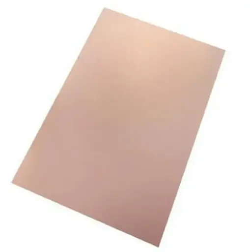 Plaque PCB une face en fibre de verre plaquée cuivre, stratifié pour circuit imprimé, 20 × 15 cm, épaisseur 1,5 mm