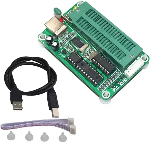 Programmateur automatique USB K150 avec ICSP – Programmateur de microcontrôleurs PIC + Câble