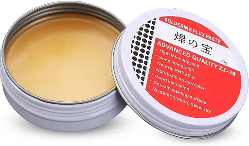 Pâte de flux à base de colophane, Flux pour soudage SMD BGA LED PCB IC CPU – Réparation électronique et soudage (50 g / 1,76 oz)