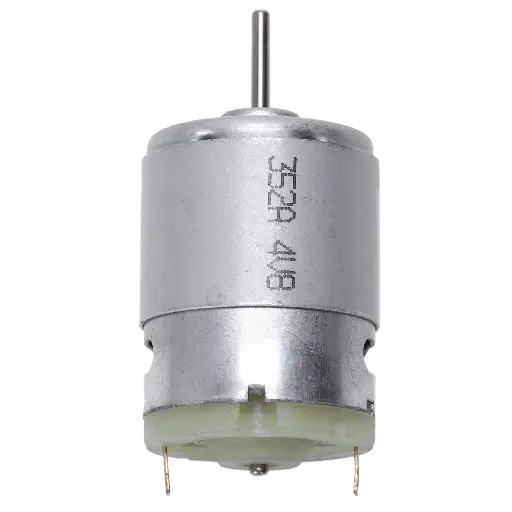 RS380 Moteur DC 1,5-18 V 30 000 trmin 38 x 28 mm pour modèle RC jouet DIY Argenté