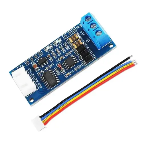 TTL à RS485 Module d'adaptateur 3.3V 5V Signal Convertisseur d'alimentation du Port série pour Arduino AVR avec Fil 24AWG