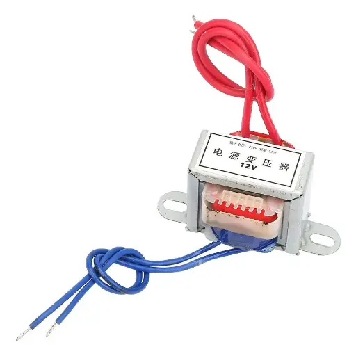 Transformateur de Puissance AC AC 220V à 12V 50Hz 2W pour Applications Électriques