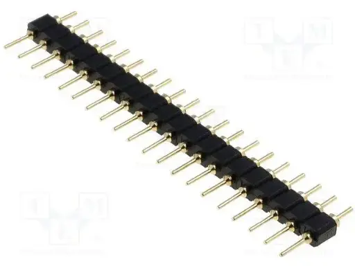 2.54mm 40 Voies Barrette connecteur Decoupable Droit Longueur